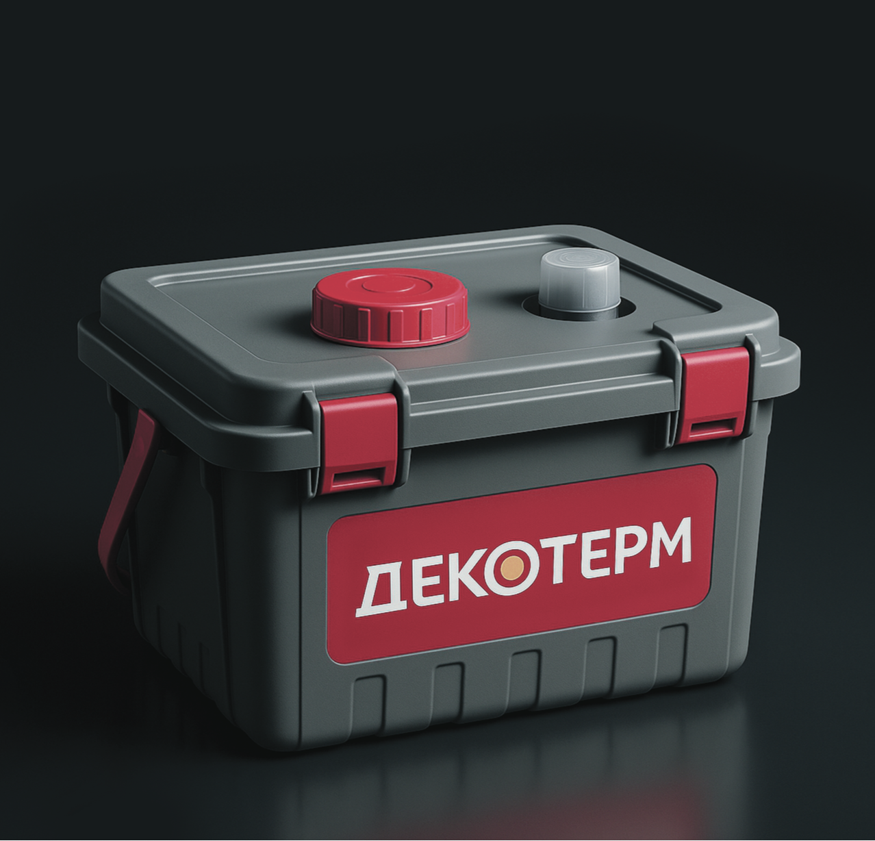 Модульный многоразовый контейнер для лакокрасочных материалов со сменным вкладышем